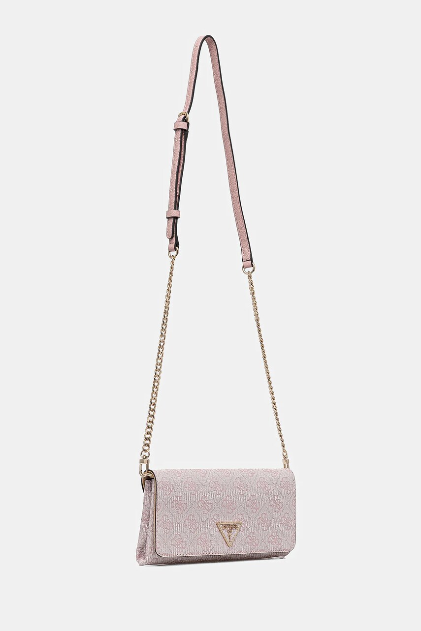 Клатч Guess NOELLE колір рожевий HWBG78 79750