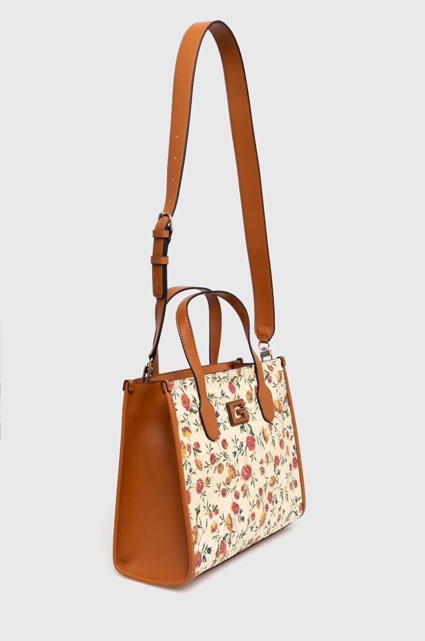 Сумочка Guess SILVANA колір бежевий HWFC86 65220