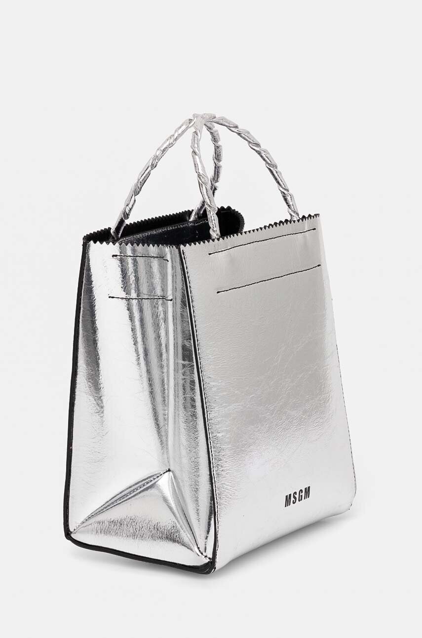 Сумочка MSGM колір срібний 3741MDZ11.789