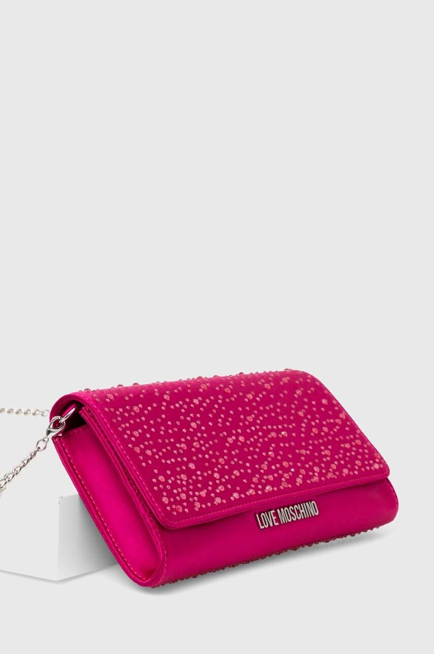 Сумочка Love Moschino колір рожевий JC4072PP1LLC100A
