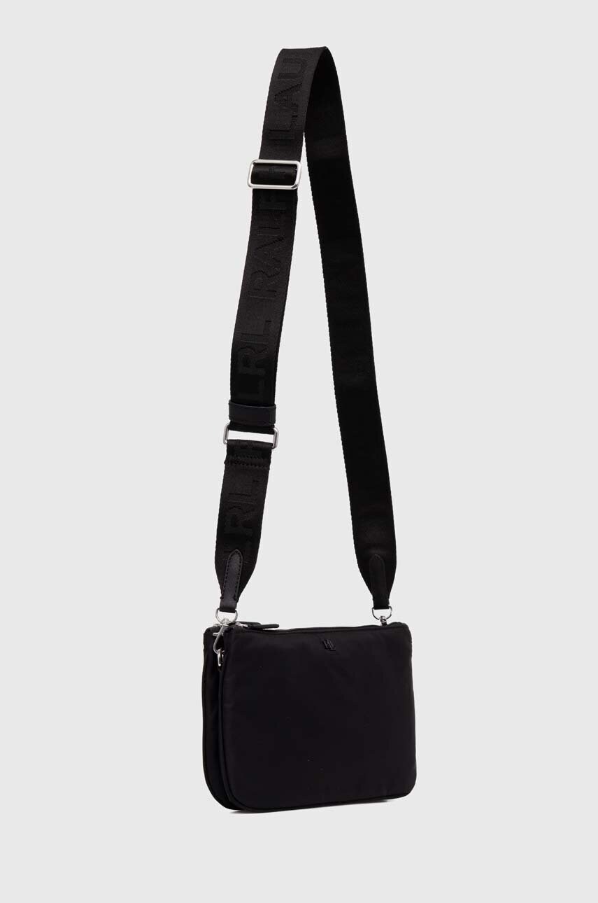Купити Сумочка Lauren Ralph Lauren колір чорний 431951345 – головне зображення