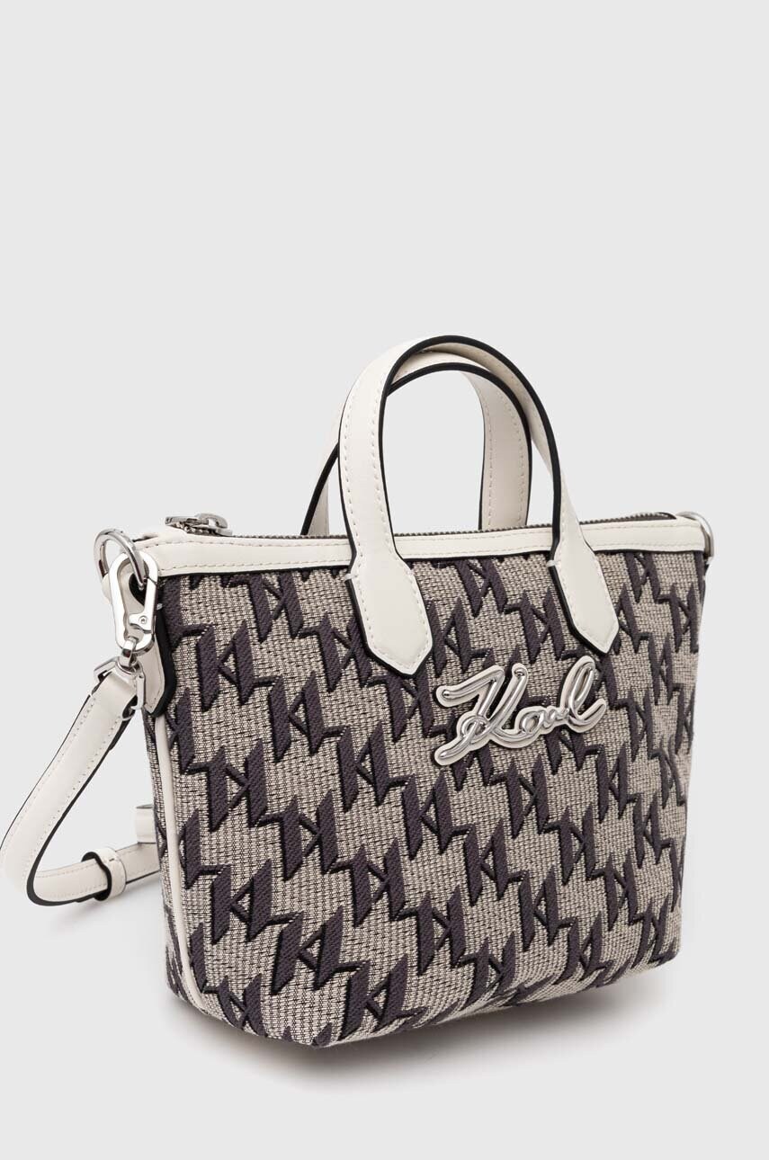 Сумочка Karl Lagerfeld колір бежевий 245W3037