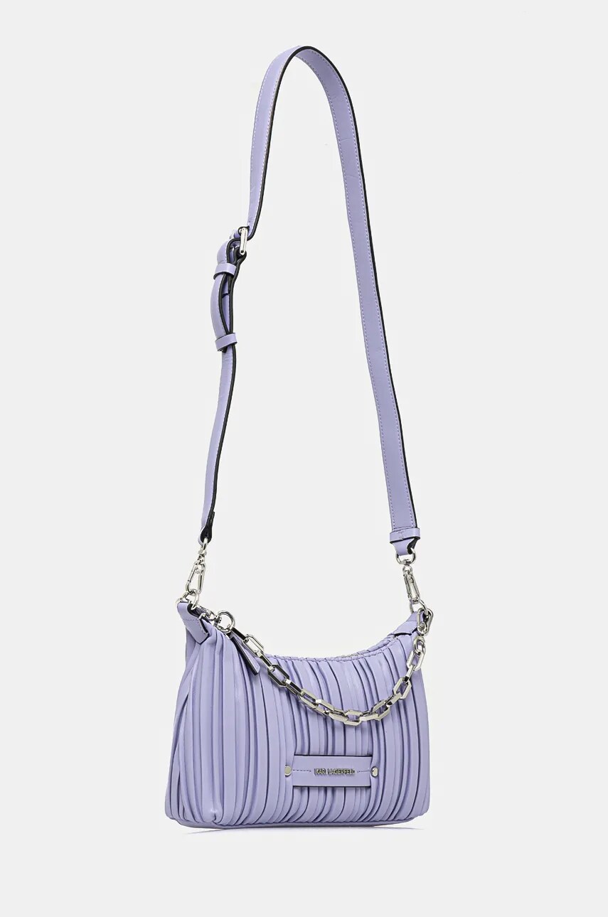 Сумочка Karl Lagerfeld колір фіолетовий 245W3083