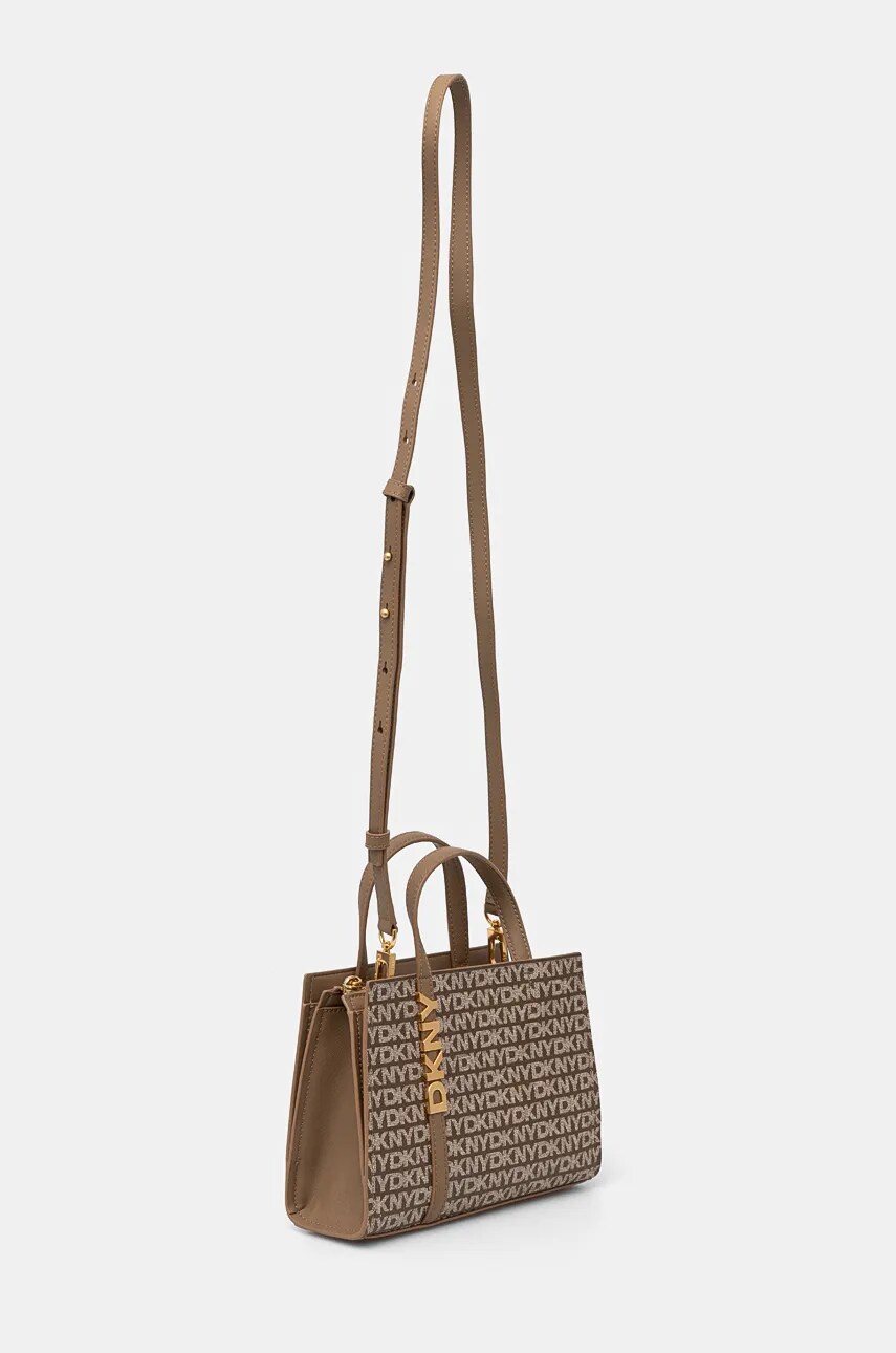 Сумочка Dkny колір бежевий R43D5G56