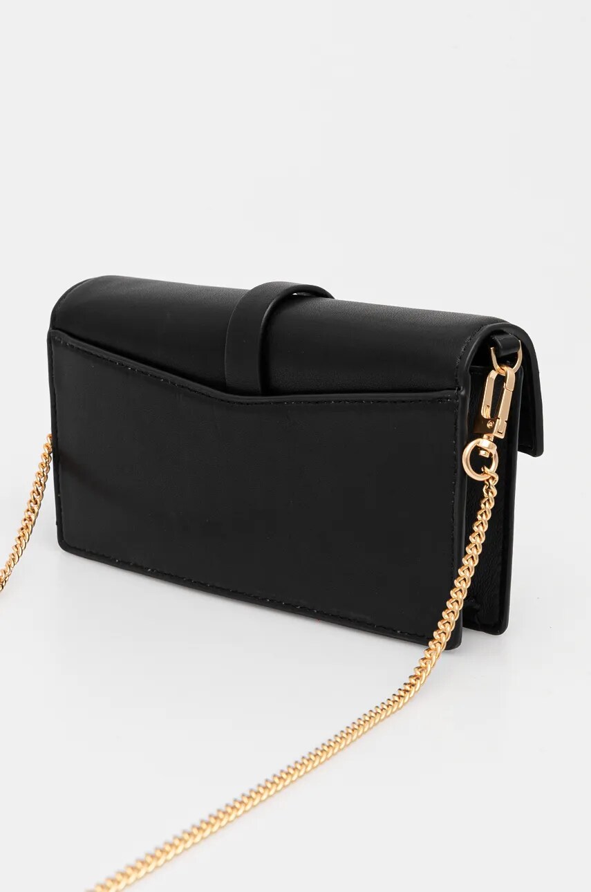 Шкіряна сумочка Dkny колір чорний R43GYG53