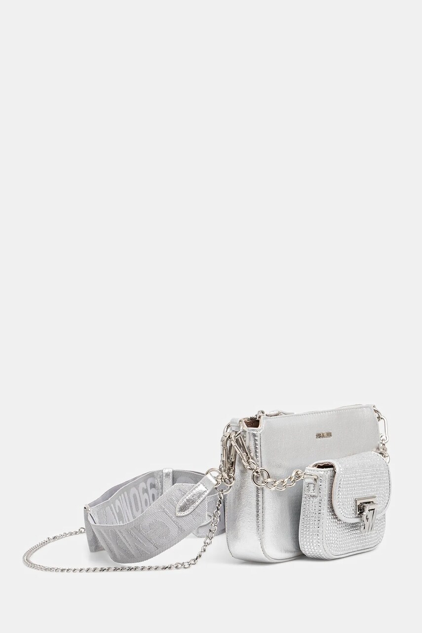 Сумочка Steve Madden Bnaim-R колір срібний SM13001551