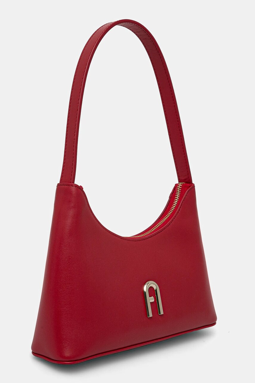 Шкіряна сумочка Furla колір червоний WB00863.AX0733.2673S