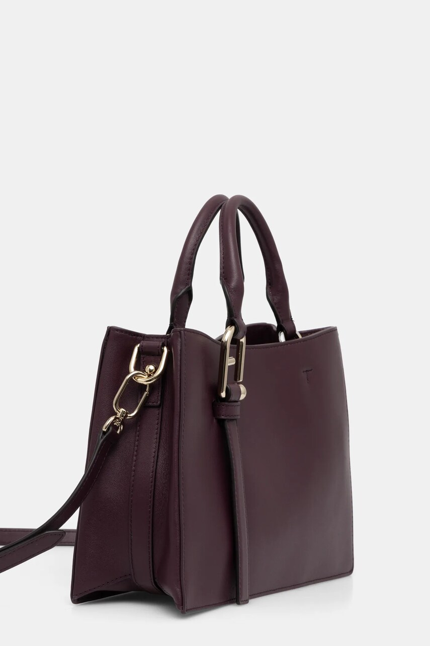 Шкіряна сумочка Furla колір фіолетовий WB01336.BX2045.2516S