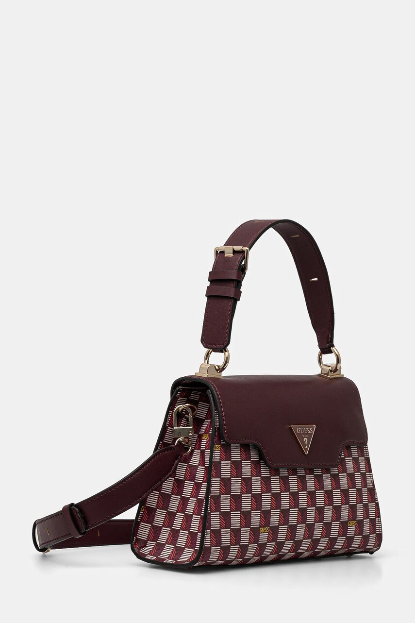 Сумочка Guess колір бордовий HWJT93 44200