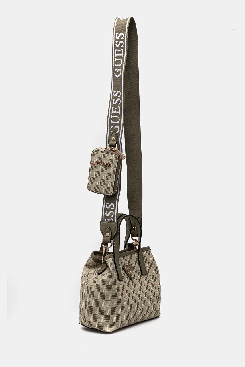 Сумочка Guess колір зелений HWJT93 44750
