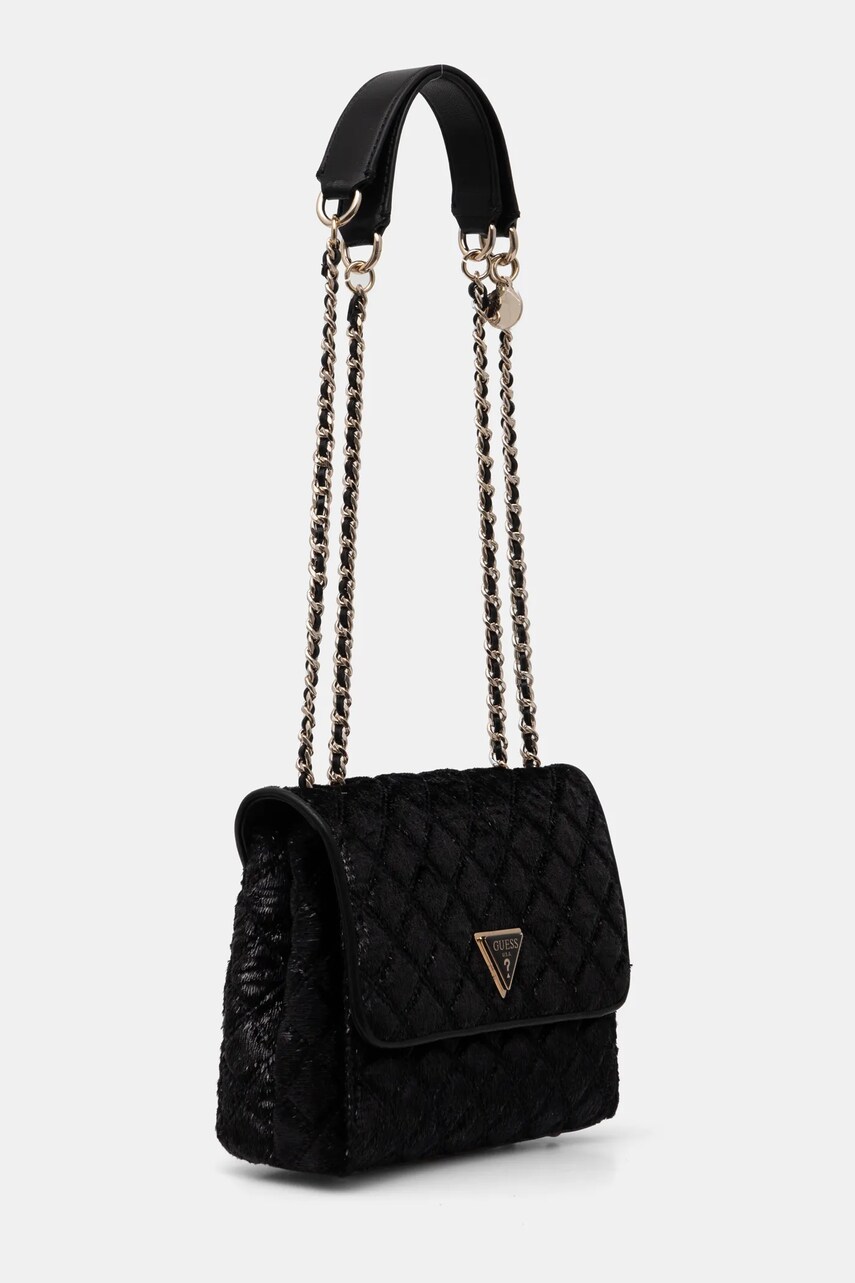 Сумочка Guess GIULLY колір чорний HWQE87 48200