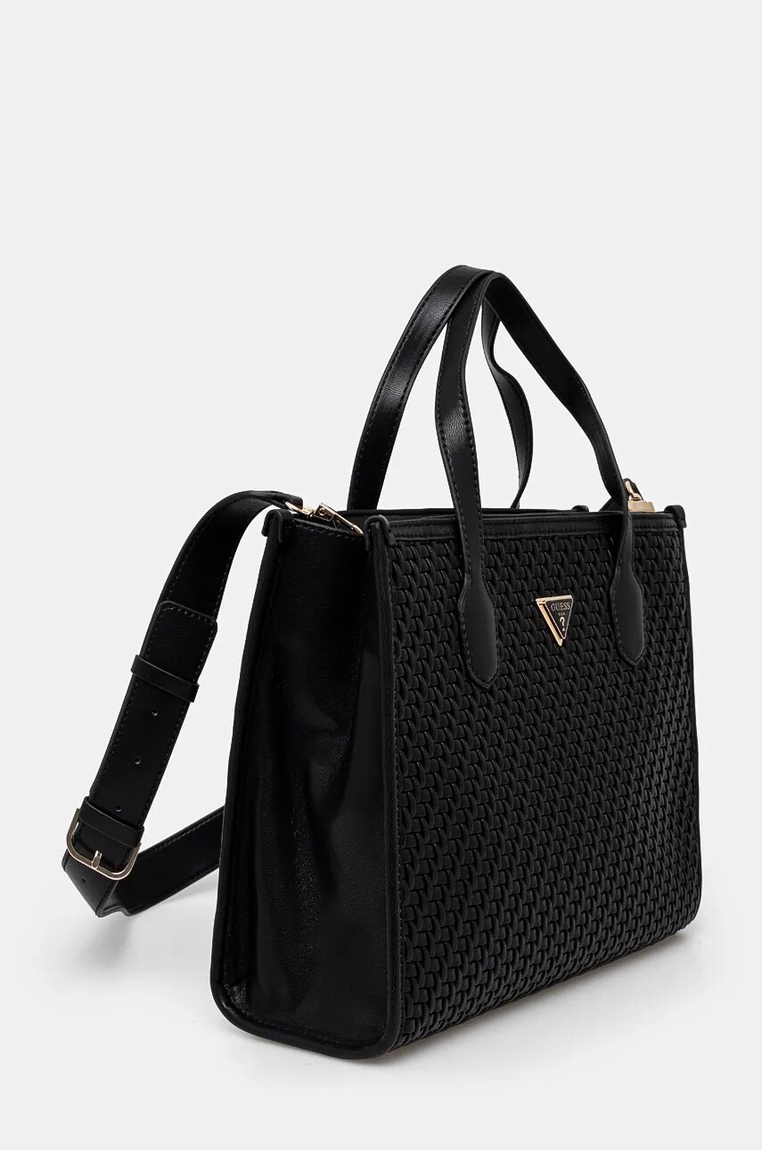 Сумочка Guess SILVANA колір чорний HWWW86 65220