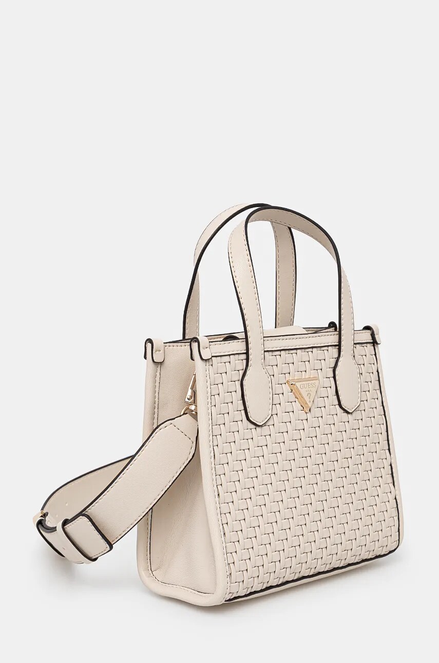 Сумочка Guess SILVANA колір бежевий HWWW86 65770