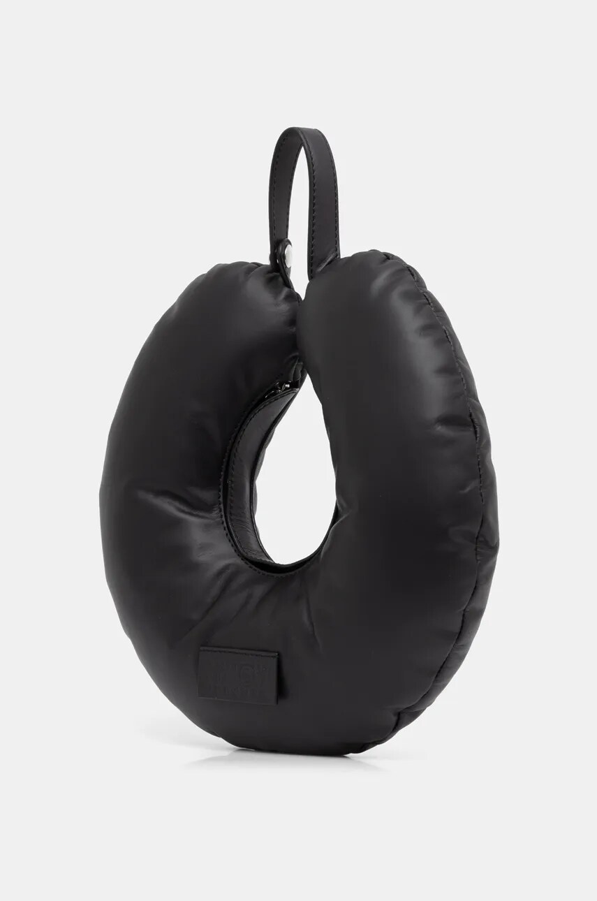 Шкіряна сумочка MM6 Maison Margiela колір чорний SB6WD0034.P7179