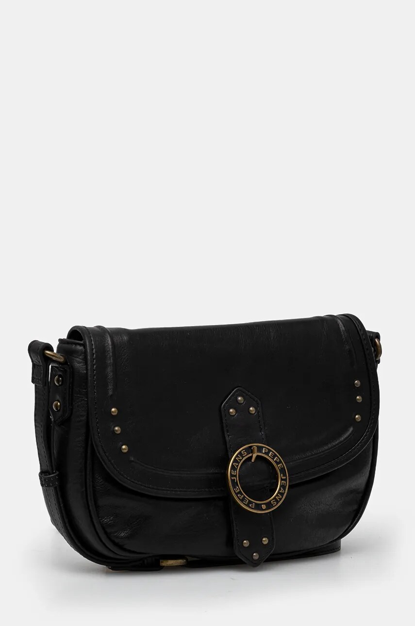 Шкіряна сумочка Pepe Jeans MATILDA MAOS колір чорний PL031578