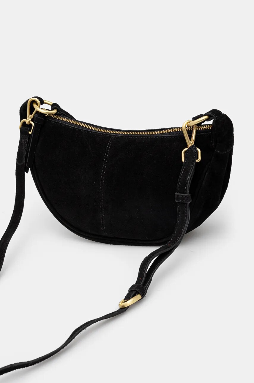 Замшева сумочка Pepe Jeans NADINE EDEN колір чорний PL031588