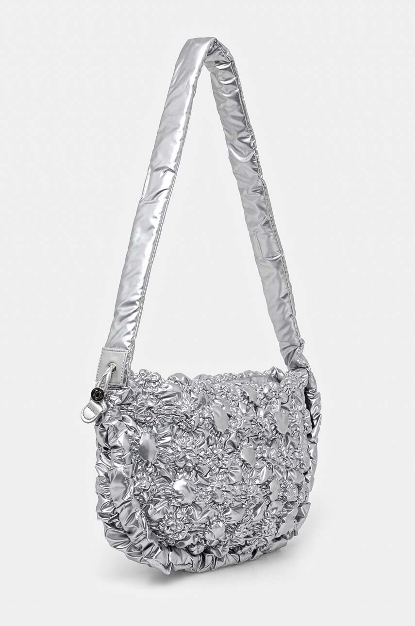 Сумочка Desigual FLOSSY EIBAR колір срібний 24WAXA18