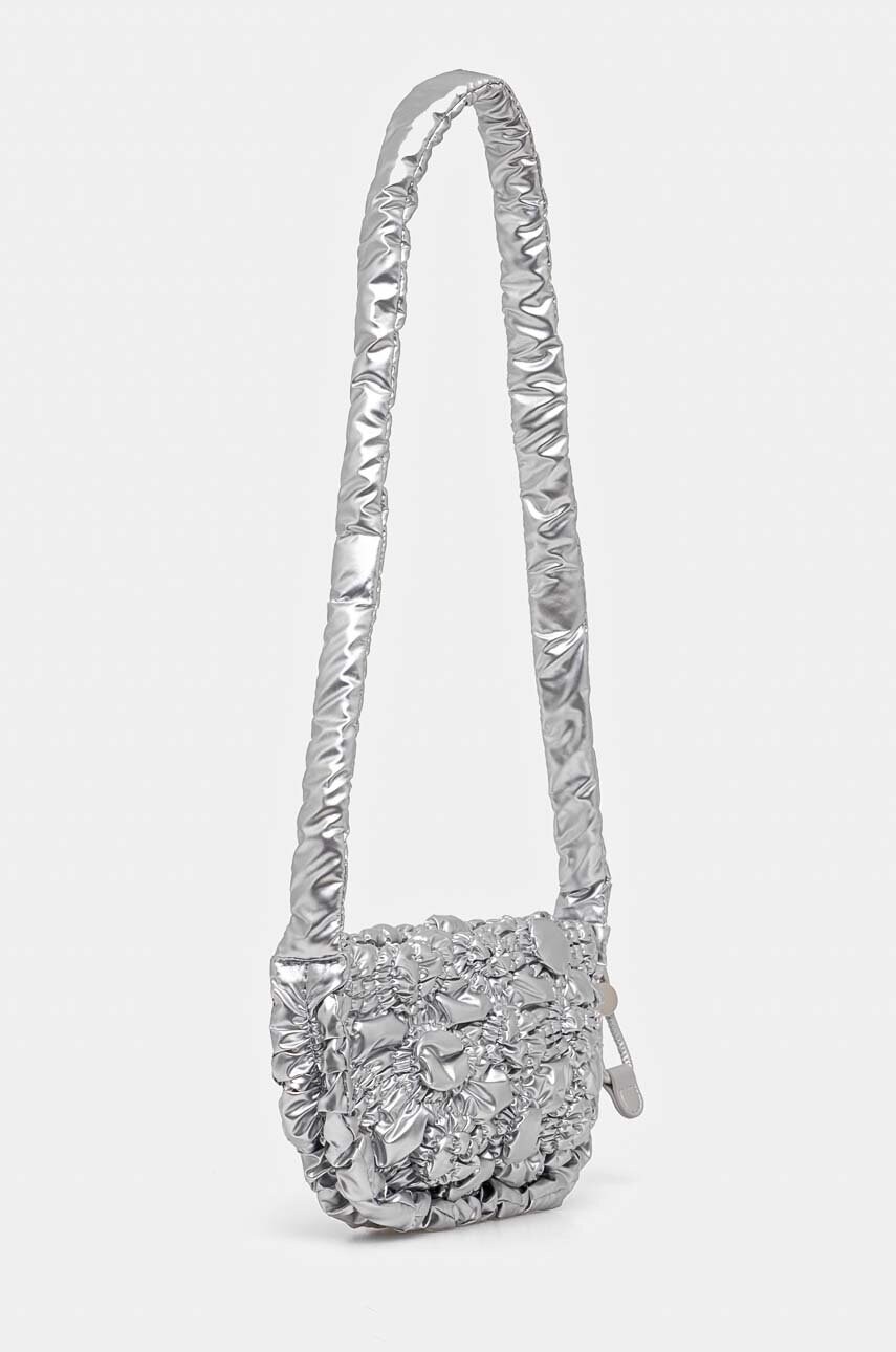 Сумочка Desigual FLOSSY EIBAR MINI колір срібний 24WAXA17