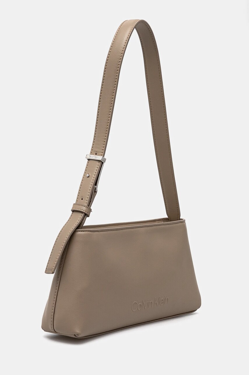 Сумочка Calvin Klein колір бежевий K60K612550