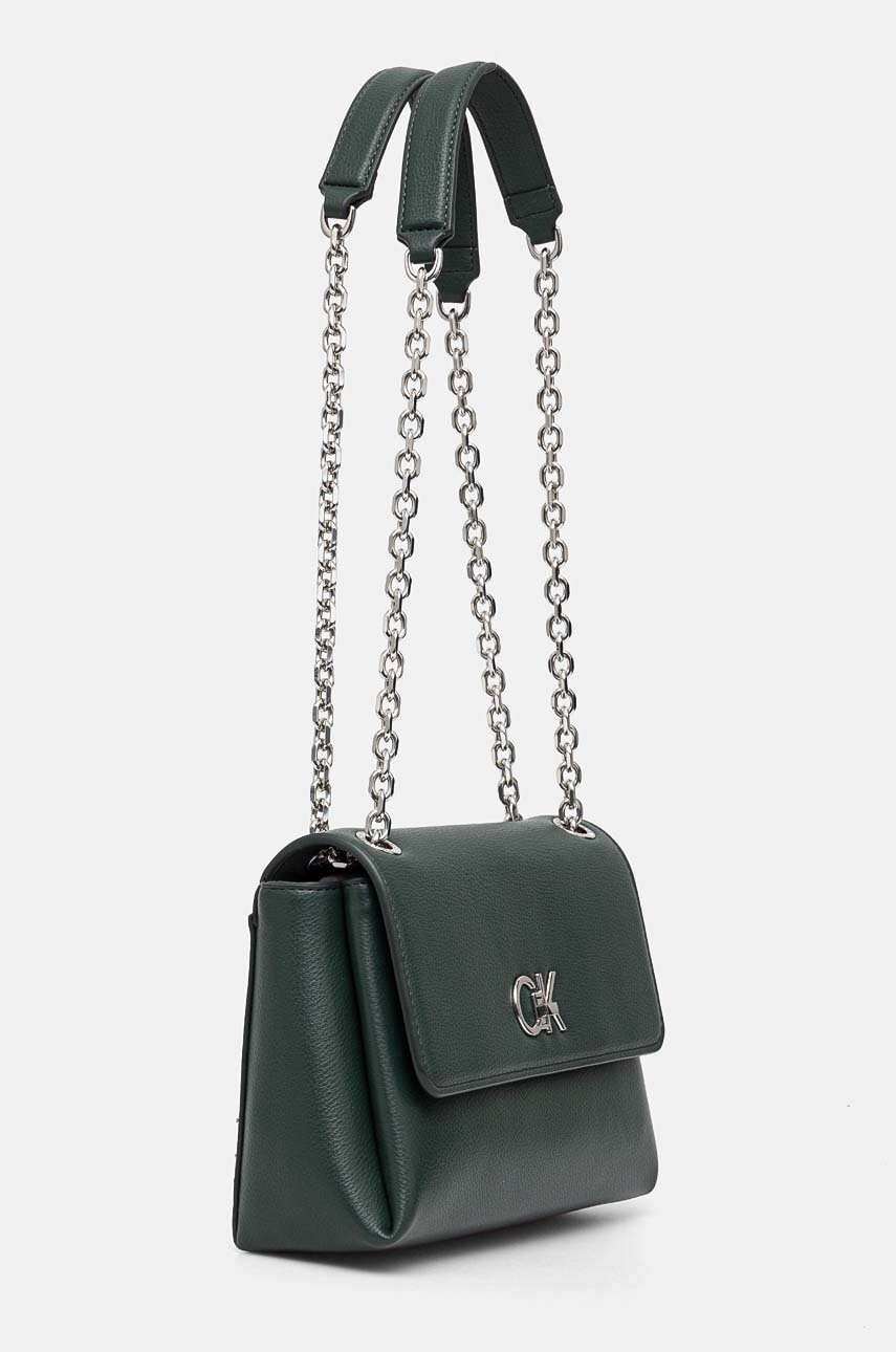 Сумочка Calvin Klein колір зелений K60K612554