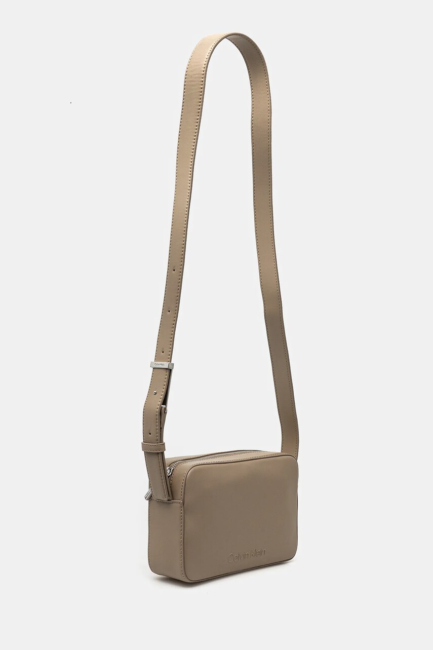Сумочка Calvin Klein колір бежевий K60K612555