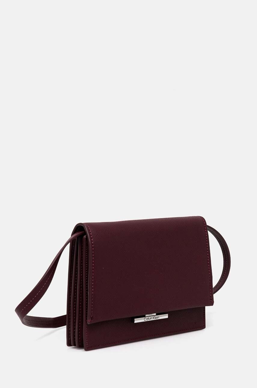 Сумочка Calvin Klein колір фіолетовий K60K612559