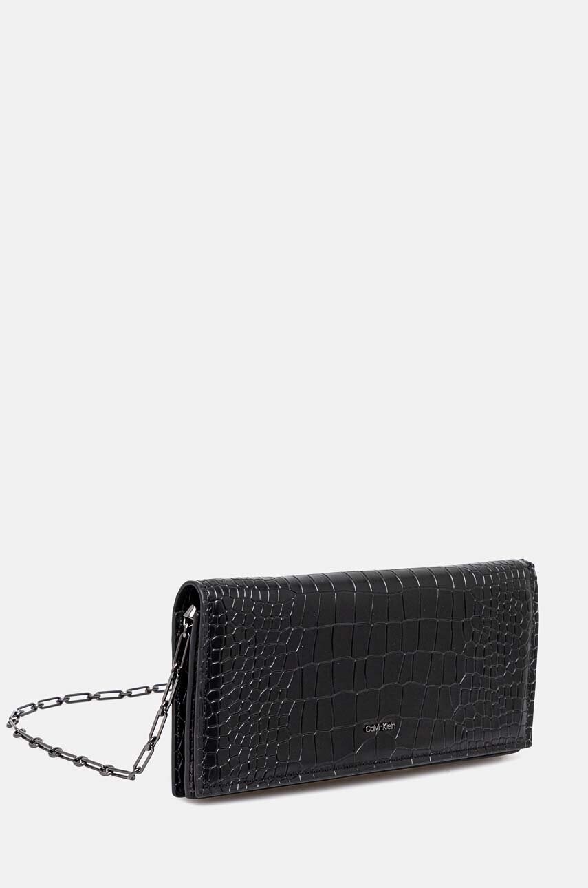 Клатч Calvin Klein колір чорний K60K612624