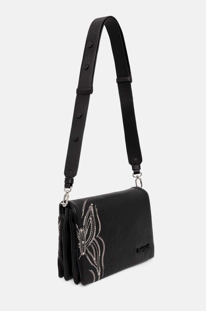 Сумочка Desigual GOODALL DORTMUND FLAP колір чорний 24WAXP82