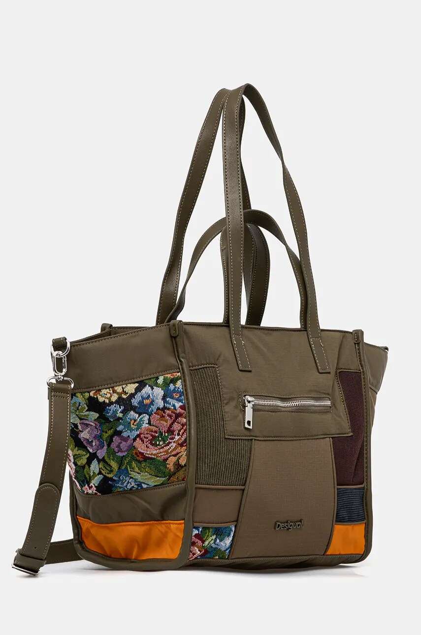 Сумочка Desigual CAMO PATCH GUIM колір зелений 24WAXA29