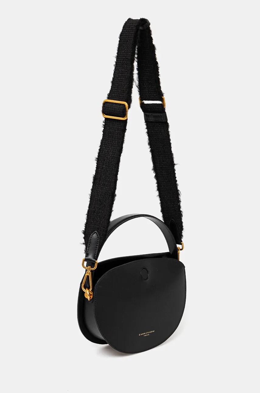 Шкіряна сумочка Gianni Chiarini CLELIA колір чорний BS 11200 PRCK-NA