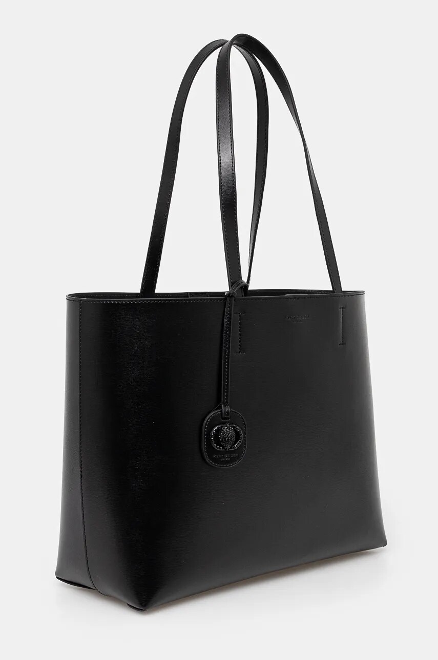 Шкіряна сумочка Kurt Geiger London CHELSEA колір чорний 3592700109