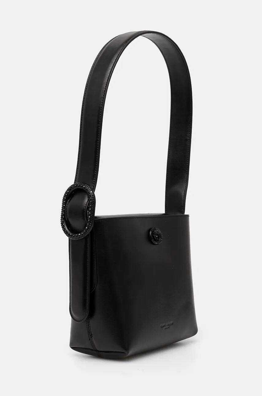 Шкіряна сумочка Kurt Geiger London CHELSEA колір чорний 3575500109