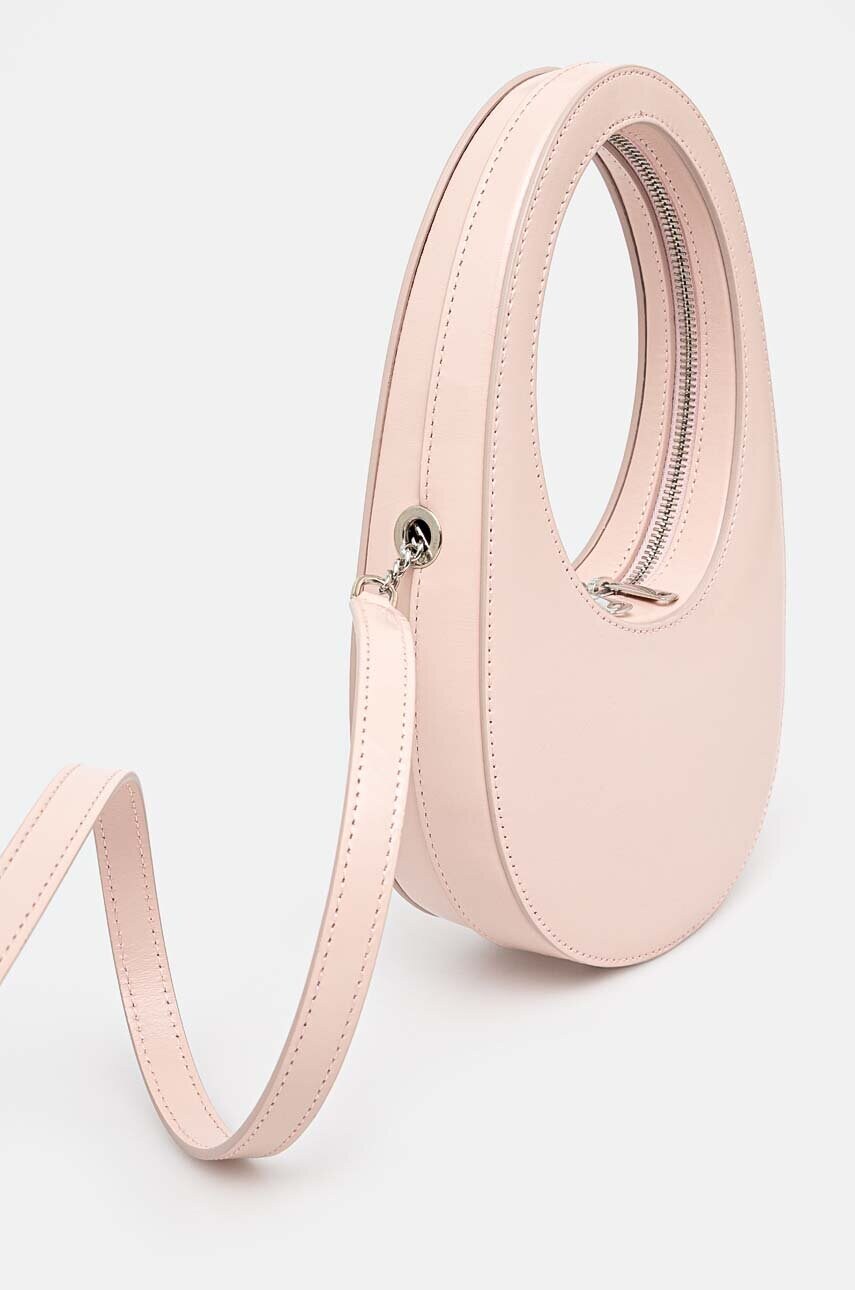 Сумочка Coperni Gloss Crossbody Mini Swipe Bag колір рожевий COPBA38BISF6002
