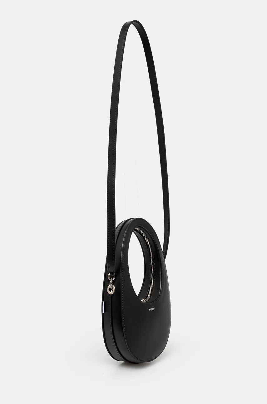 Шкіряна сумочка Coperni Crossbody Mini Swipe Bag колір чорний COPBA38BIS405