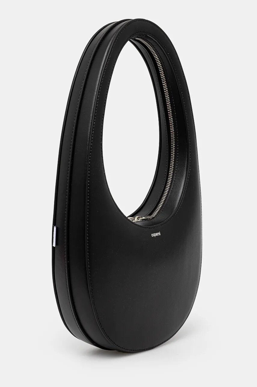 Шкіряна сумочка Coperni Swipe Bag колір чорний COPBA01405