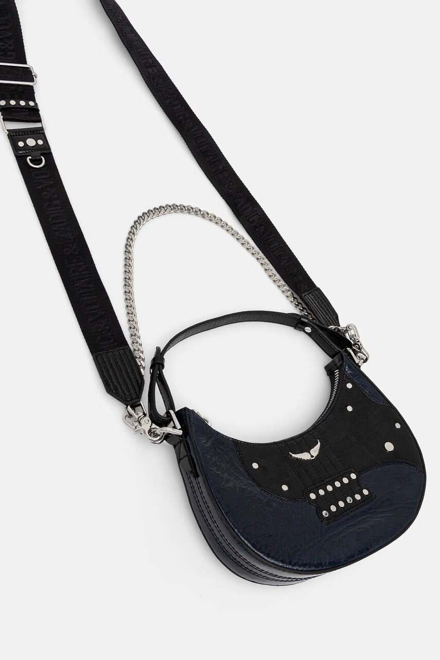 Шкіряна сумочка ZADIG&VOLTAIRE колір чорний LWBA02539