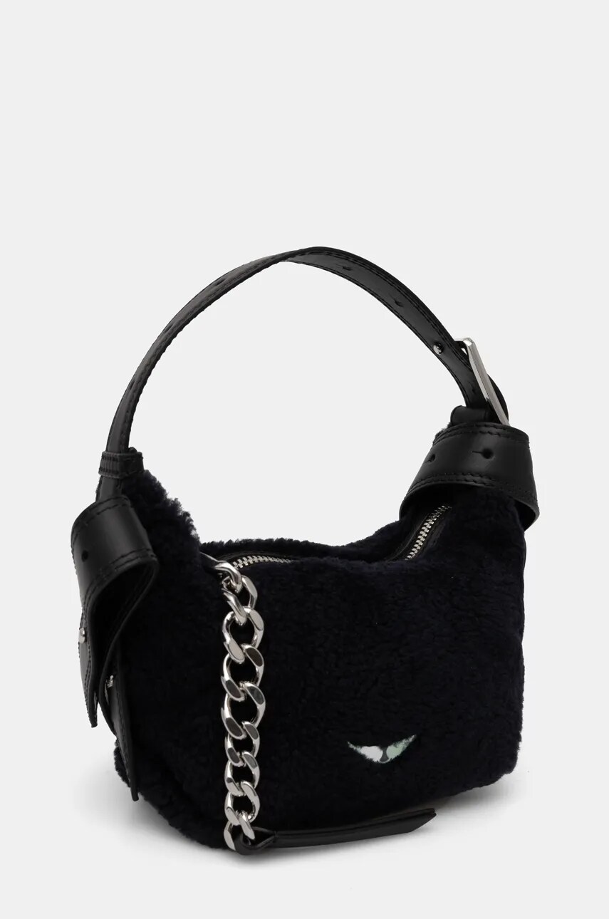 Вовняна сумка ZADIG&VOLTAIRE колір чорний LWBA02550