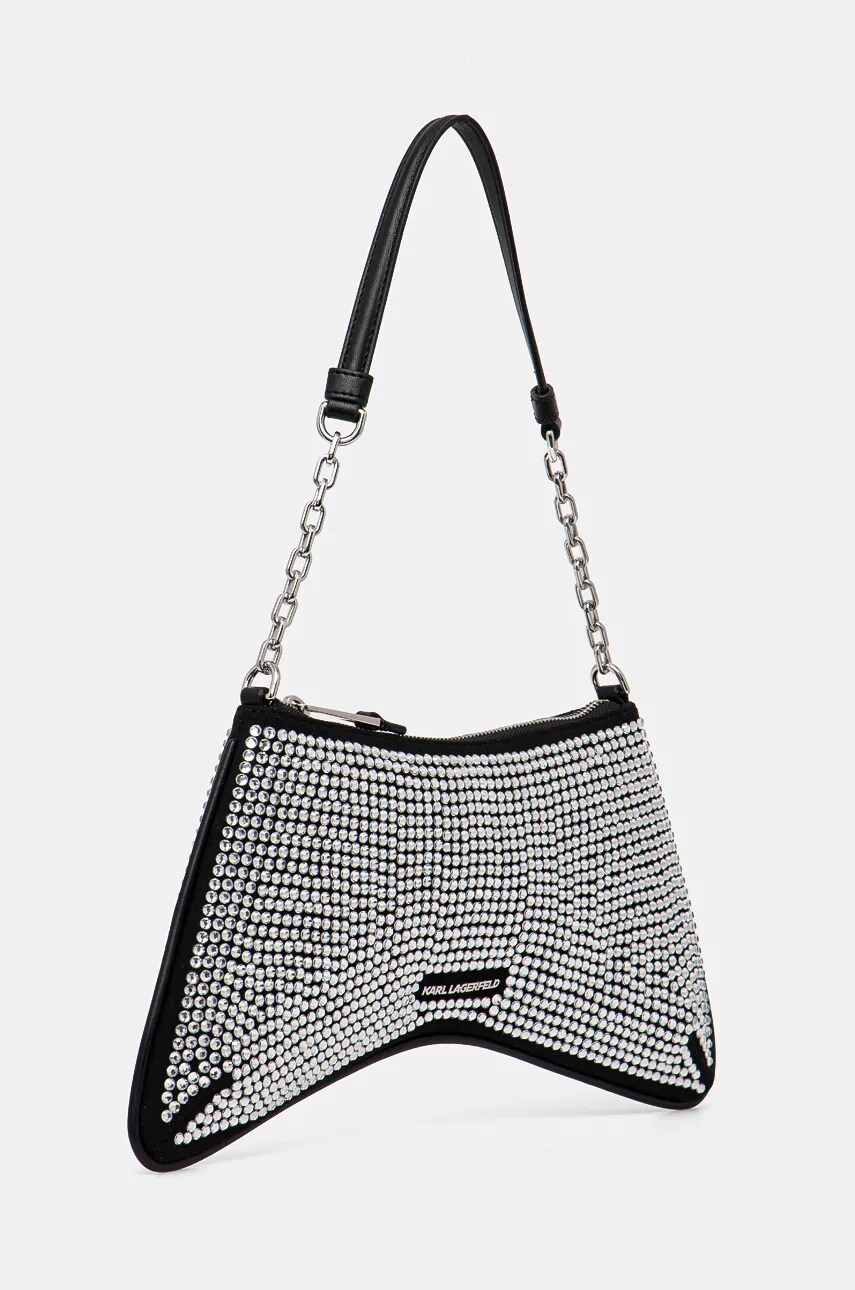 Сумочка Karl Lagerfeld колір срібний 246W3026