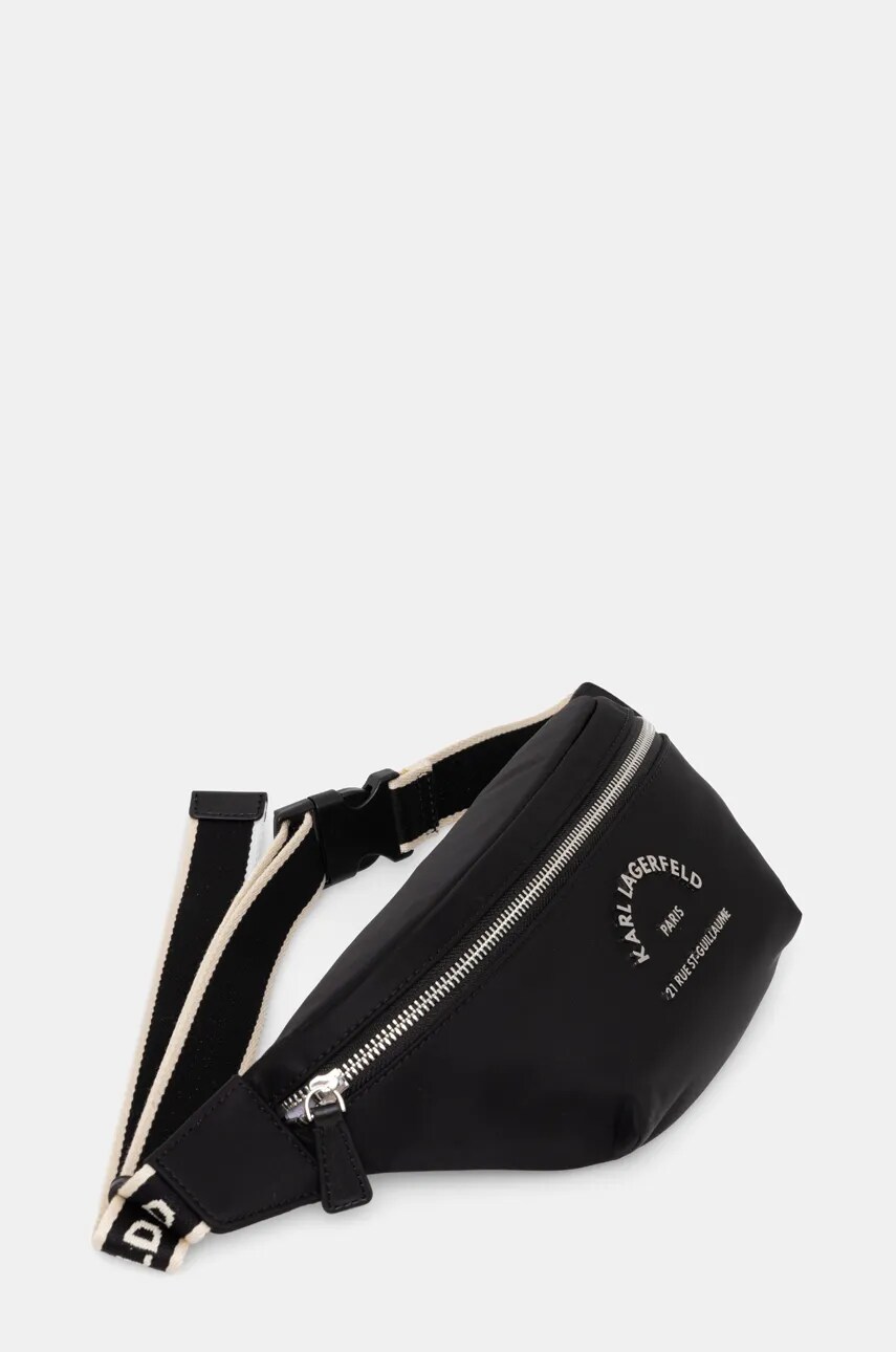 Сумка на пояс Karl Lagerfeld колір чорний 246W3067