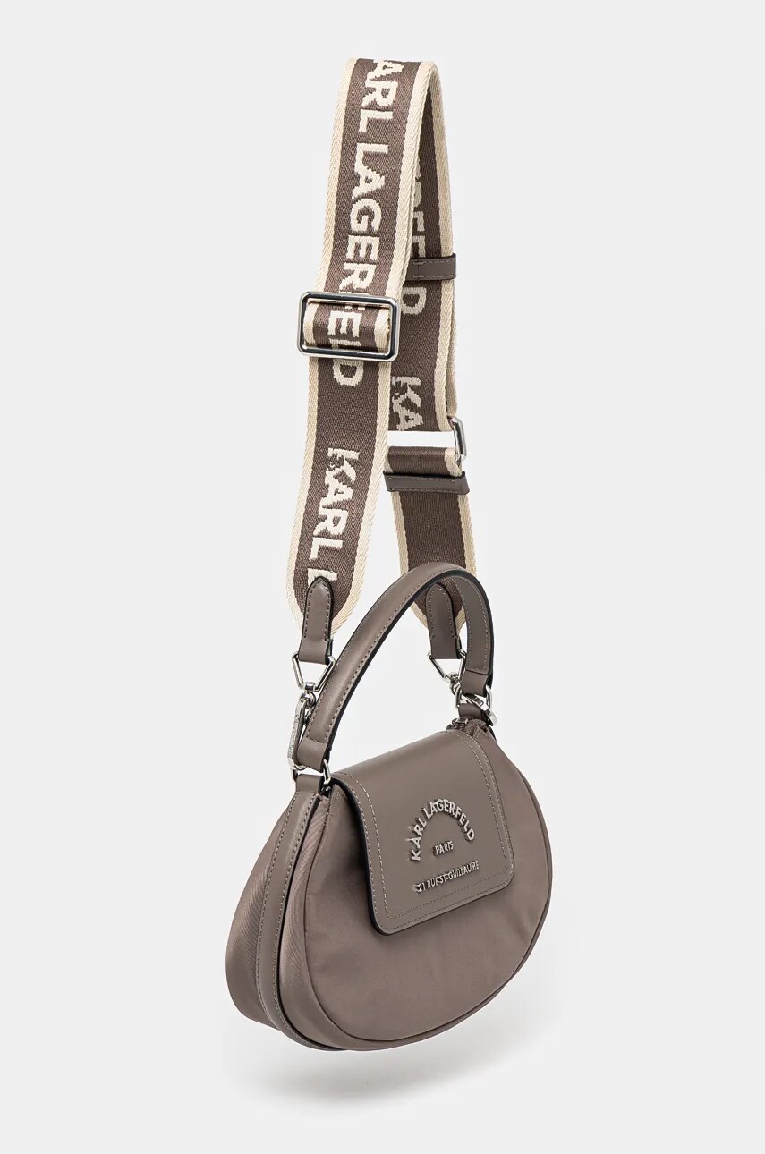 Сумочка Karl Lagerfeld колір сірий 246W3059