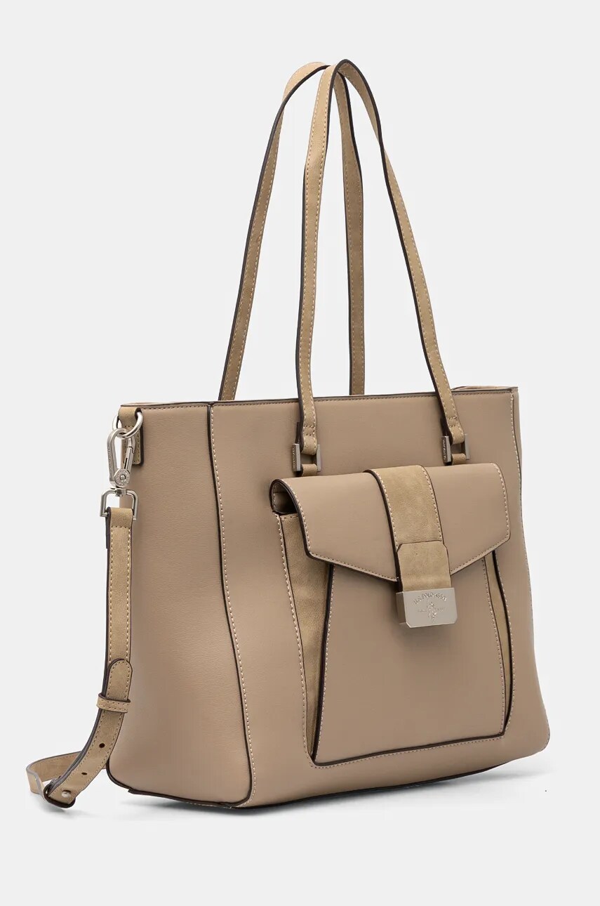 Сумочка U.S. Polo Assn. Romantic колір бежевий BIUR08422WVP