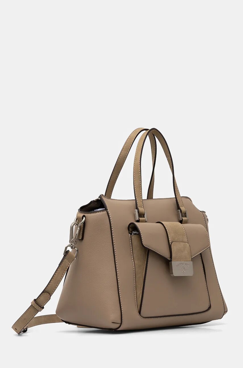 Сумочка U.S. Polo Assn. Romantic колір бежевий BIUR08423WVP