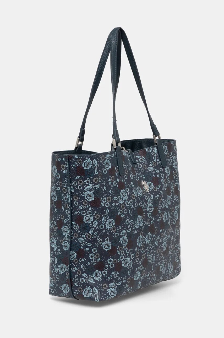 Двостороння сумочка U.S. Polo Assn. Rogersville колір бірюзовий BIURR8506WVP