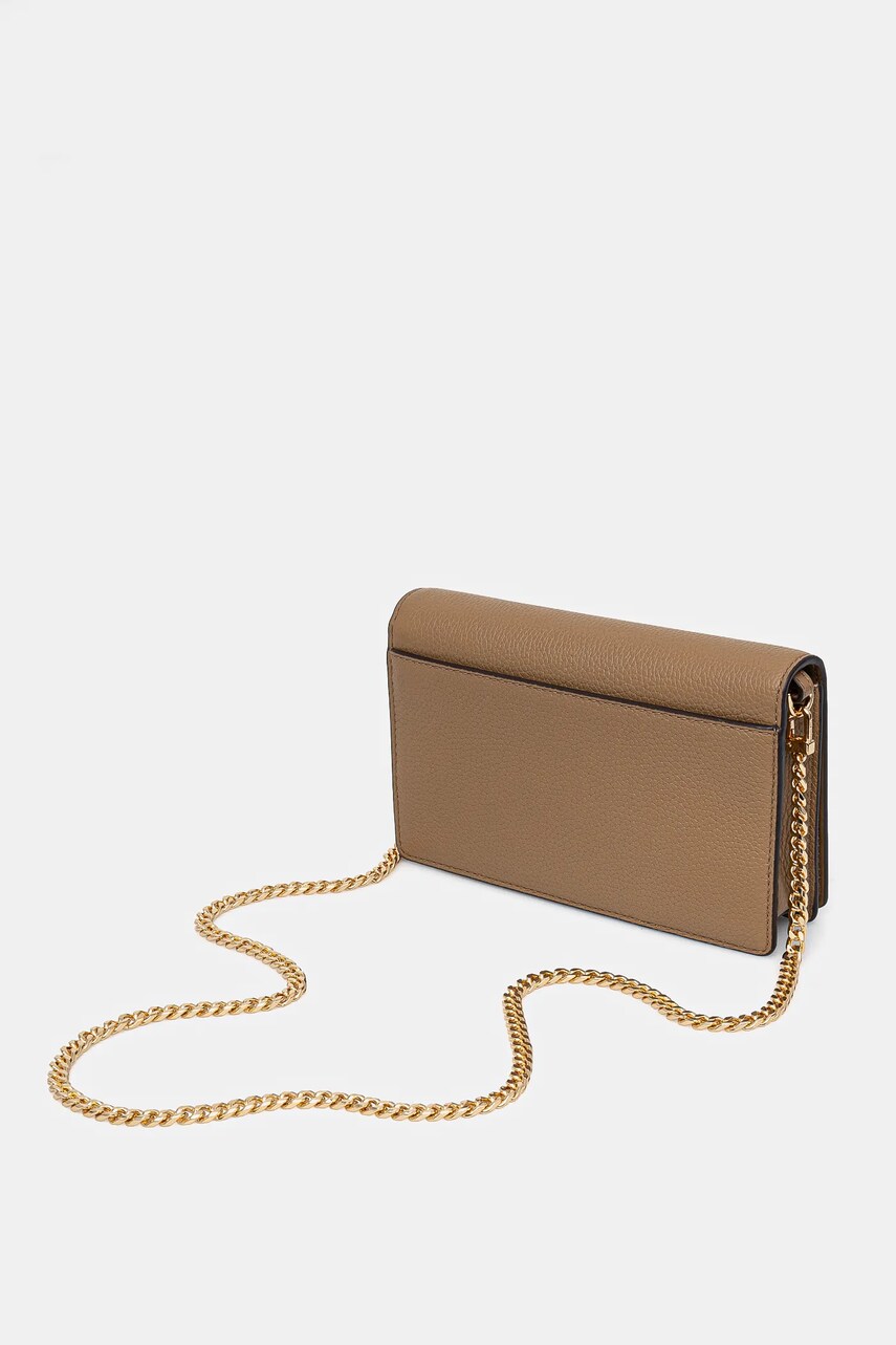 Шкіряна сумочка MICHAEL Michael Kors колір бордовий 32T4GJ6C2L