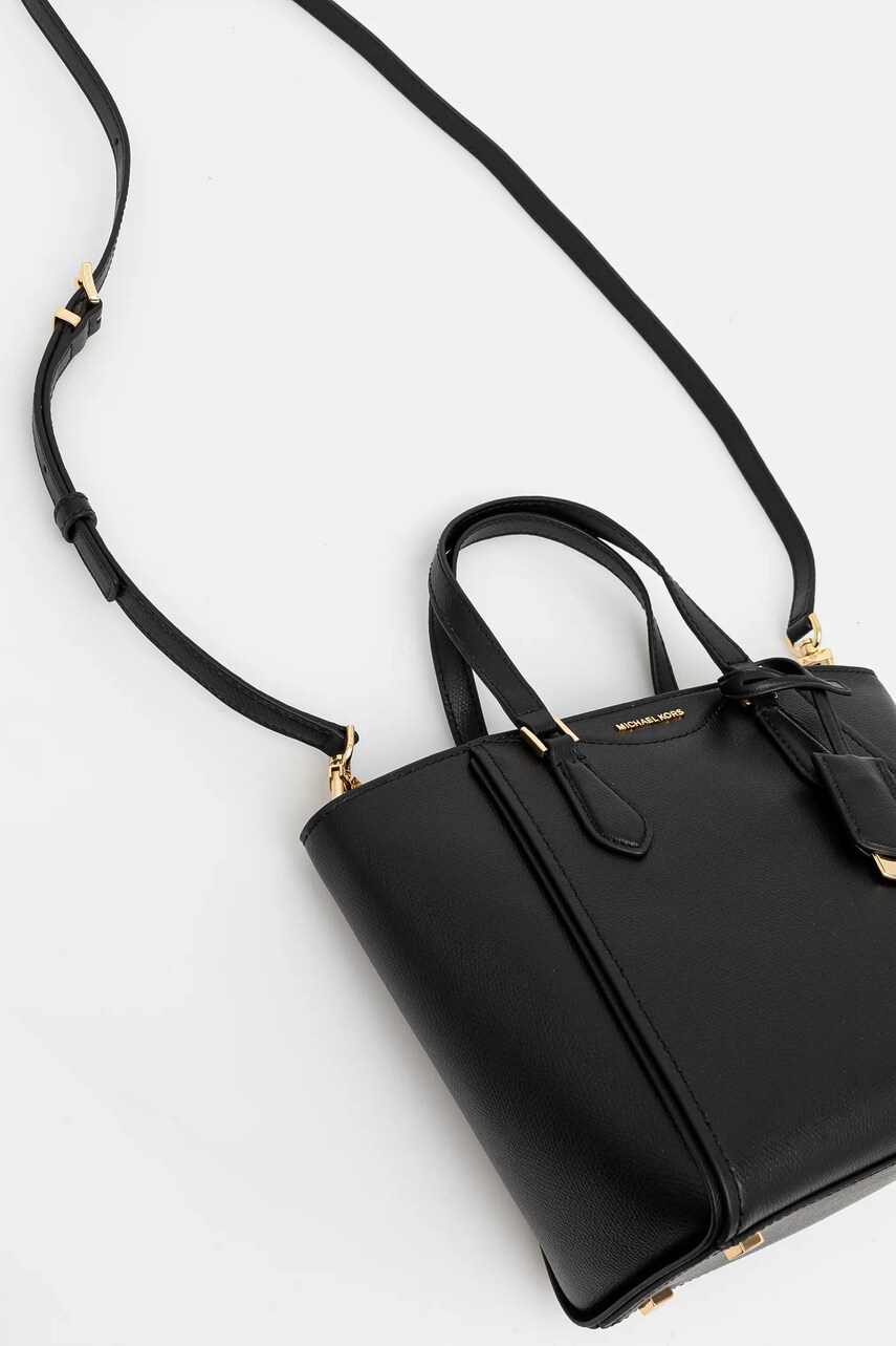 Шкіряна сумочка MICHAEL Michael Kors колір чорний 32F4GTBC1L