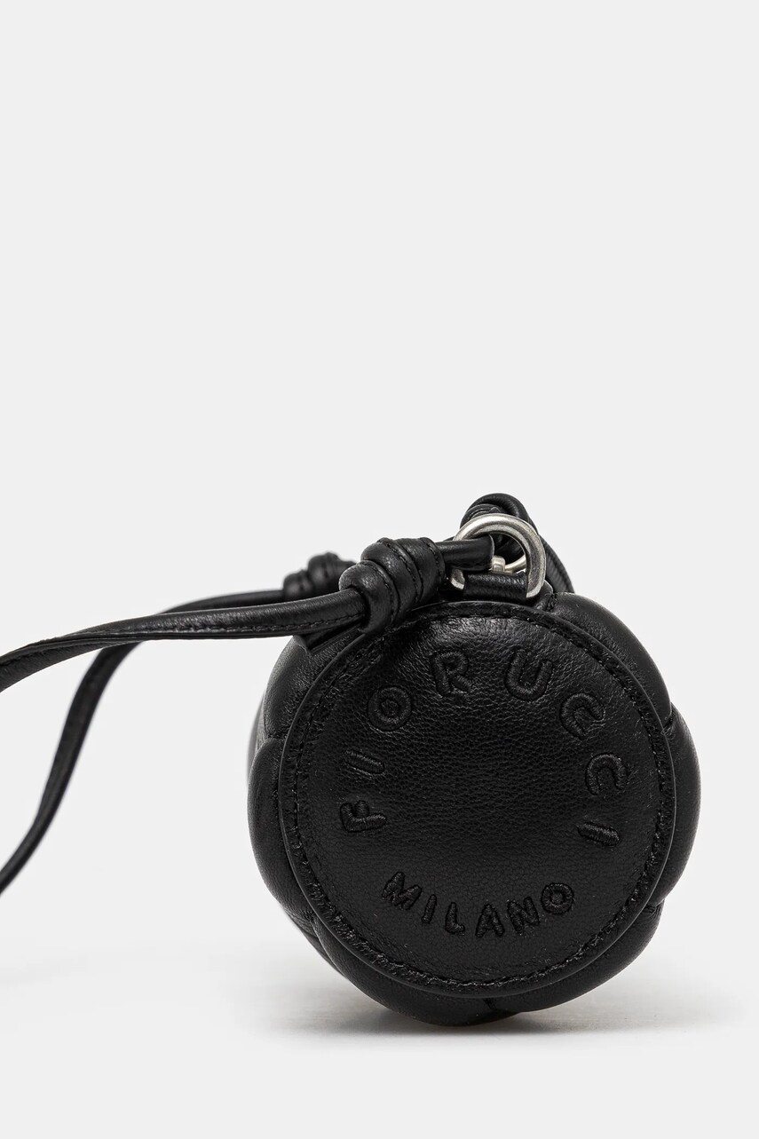 Шкіряна сумочка Fiorucci Leather Micro Mella Bag колір чорний U01FMASL005LE04BK01