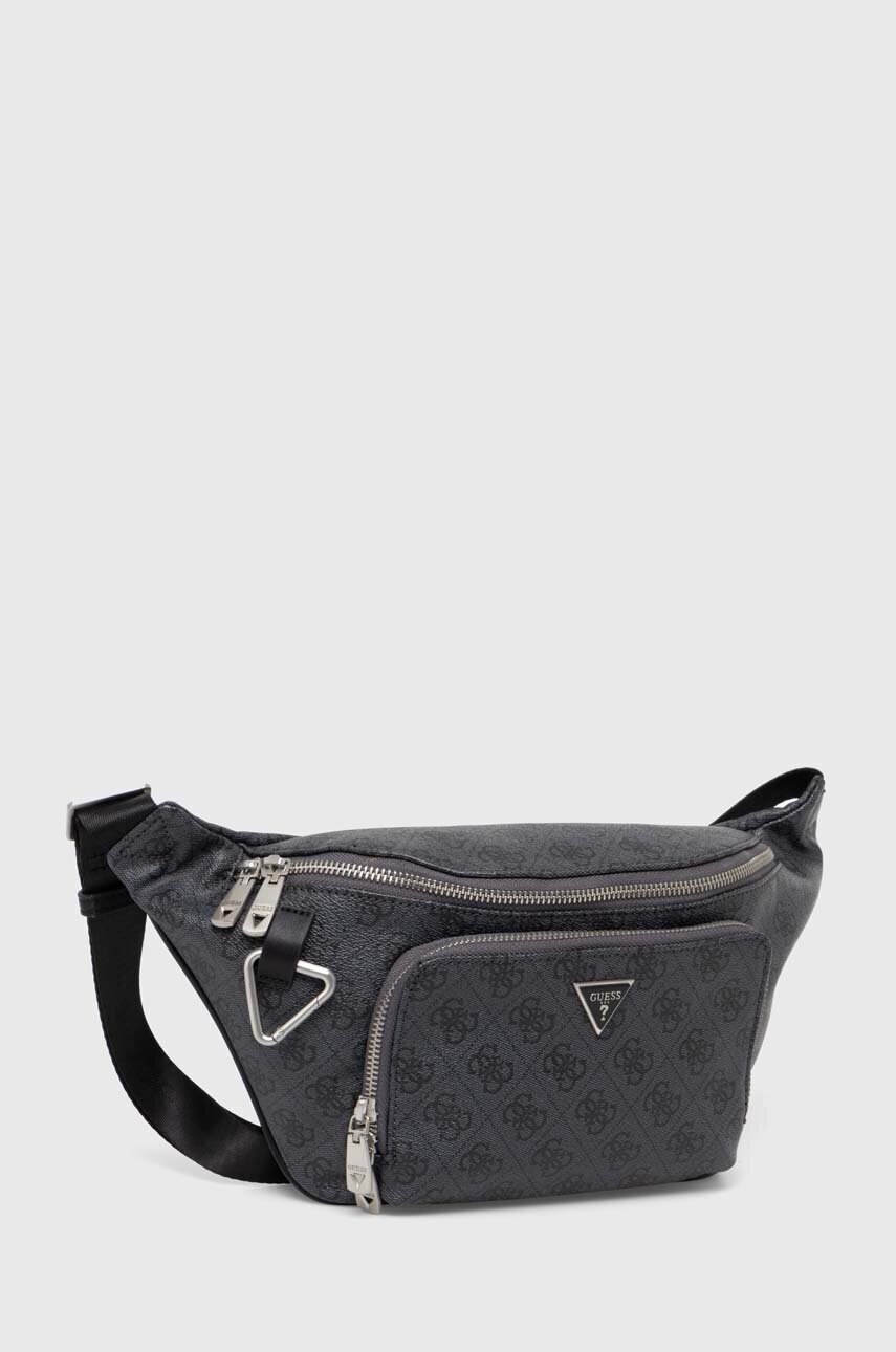 Сумка на пояс Guess MILANO колір чорний HMMILO P4256