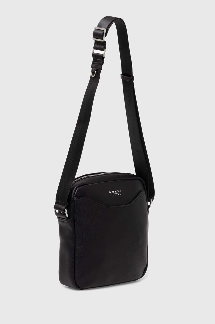 Сумка Guess MESTRE колір чорний HMMETU P4259