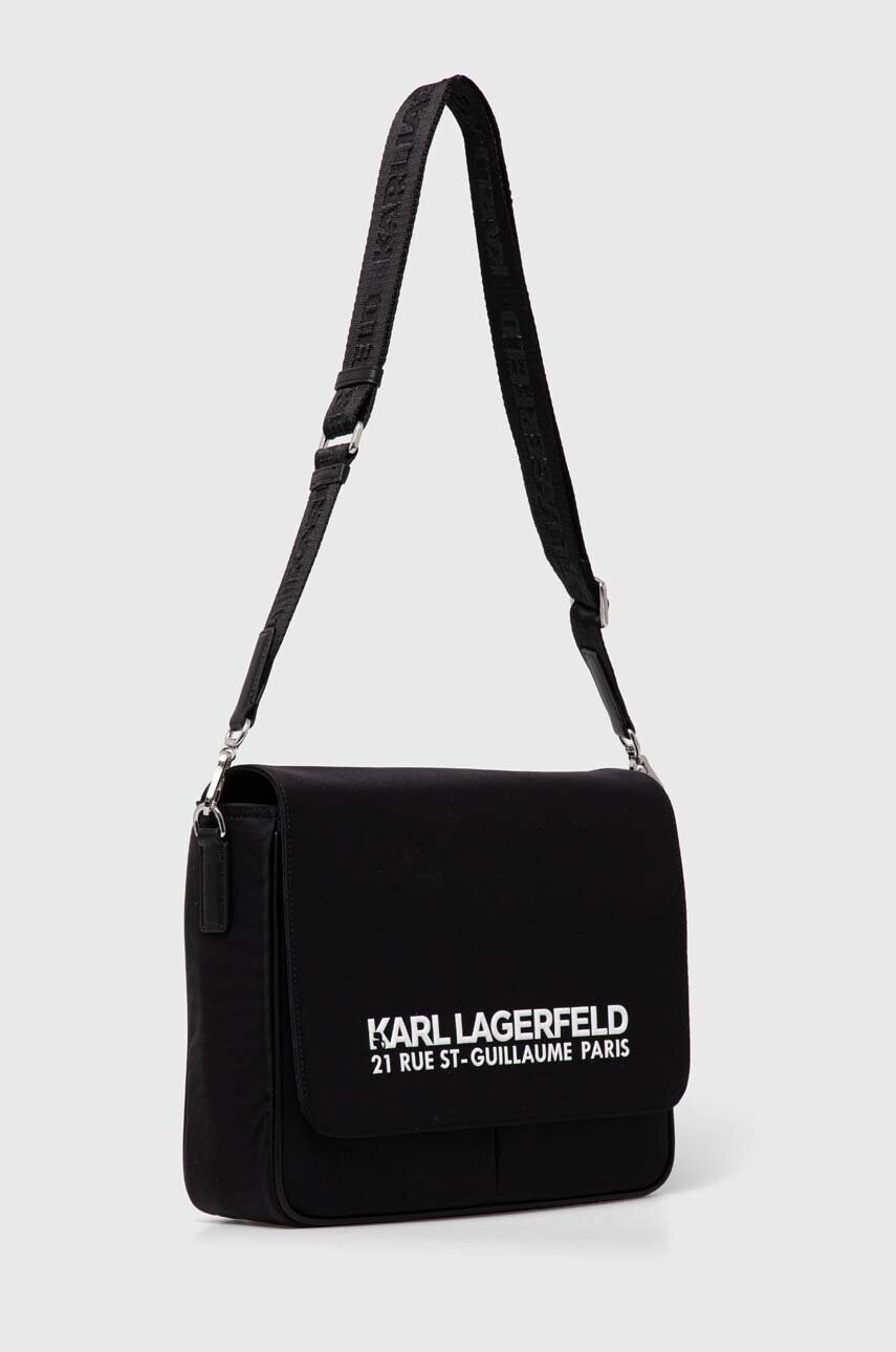 Сумка Karl Lagerfeld колір чорний 245M3004