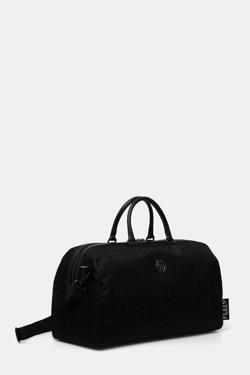 Сумка Philipp Plein колір чорний AADA MBA1433 PNY002N